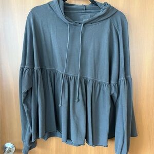 Aerie Charcoal Gray Hoodie